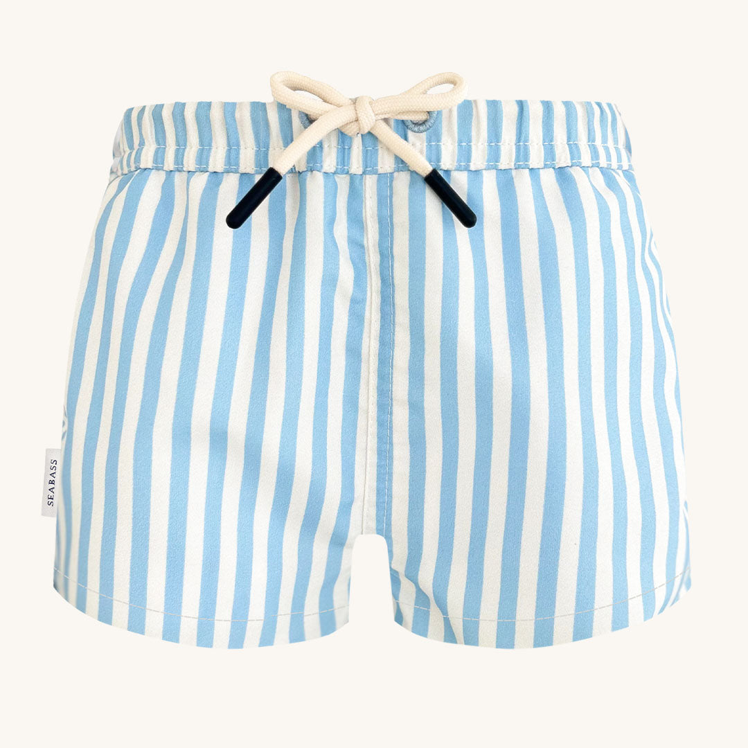 Männer UV Badeshort Forte dei Marmi - Blaue Streifen