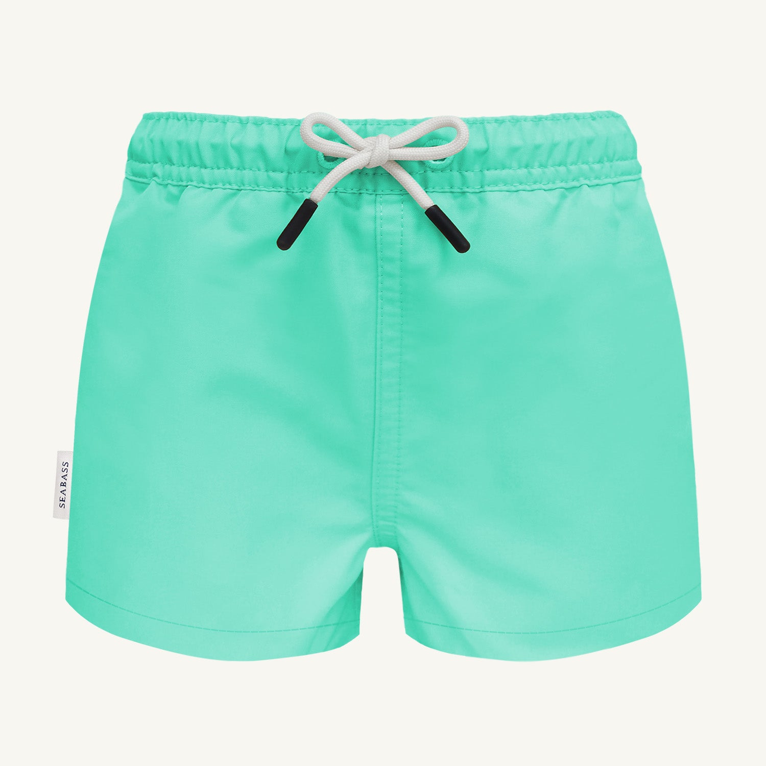 Männer UV Badeshort Mintgrün - einfarbig