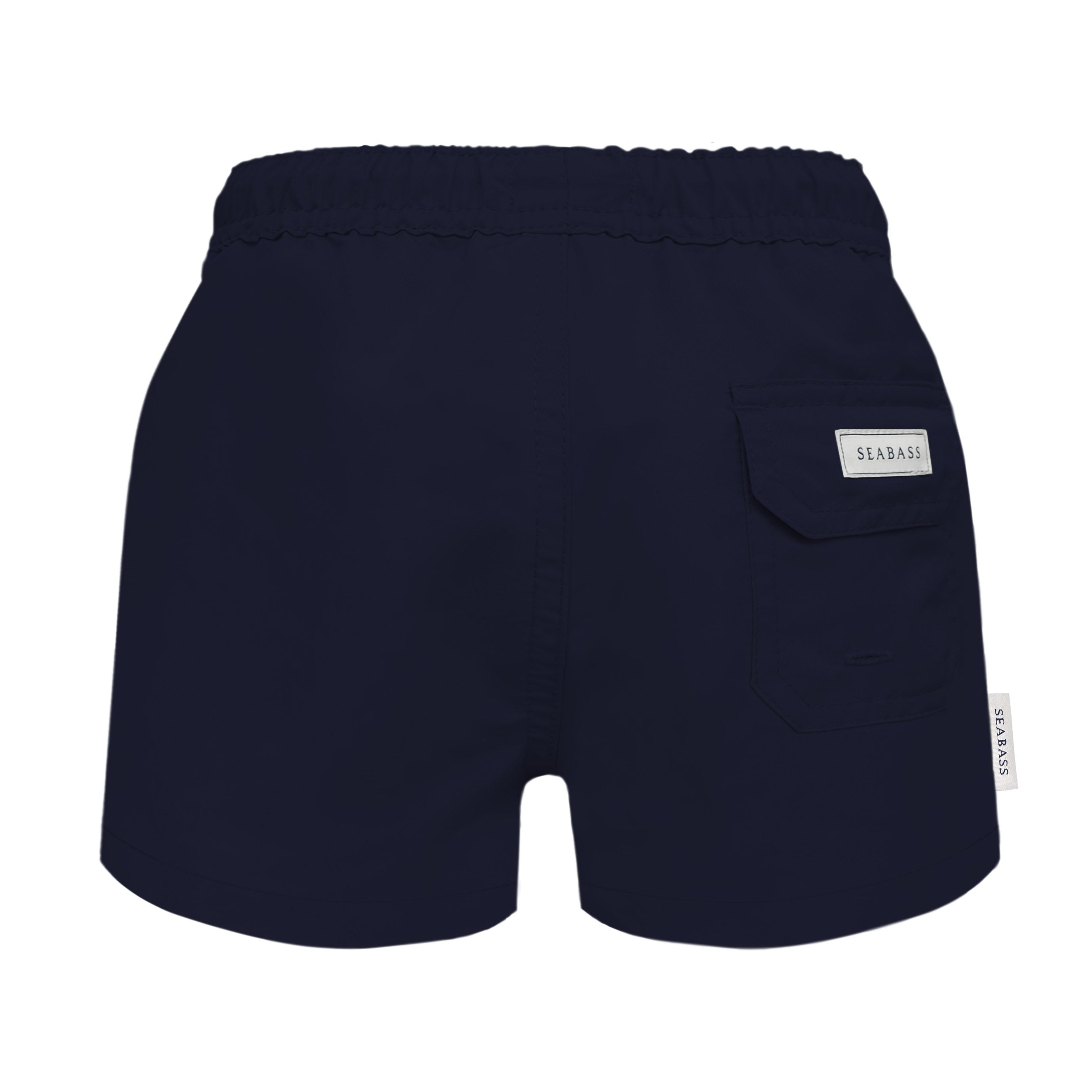 BABY-JUNGEN UV Badeshort Marineblau - einfarbig