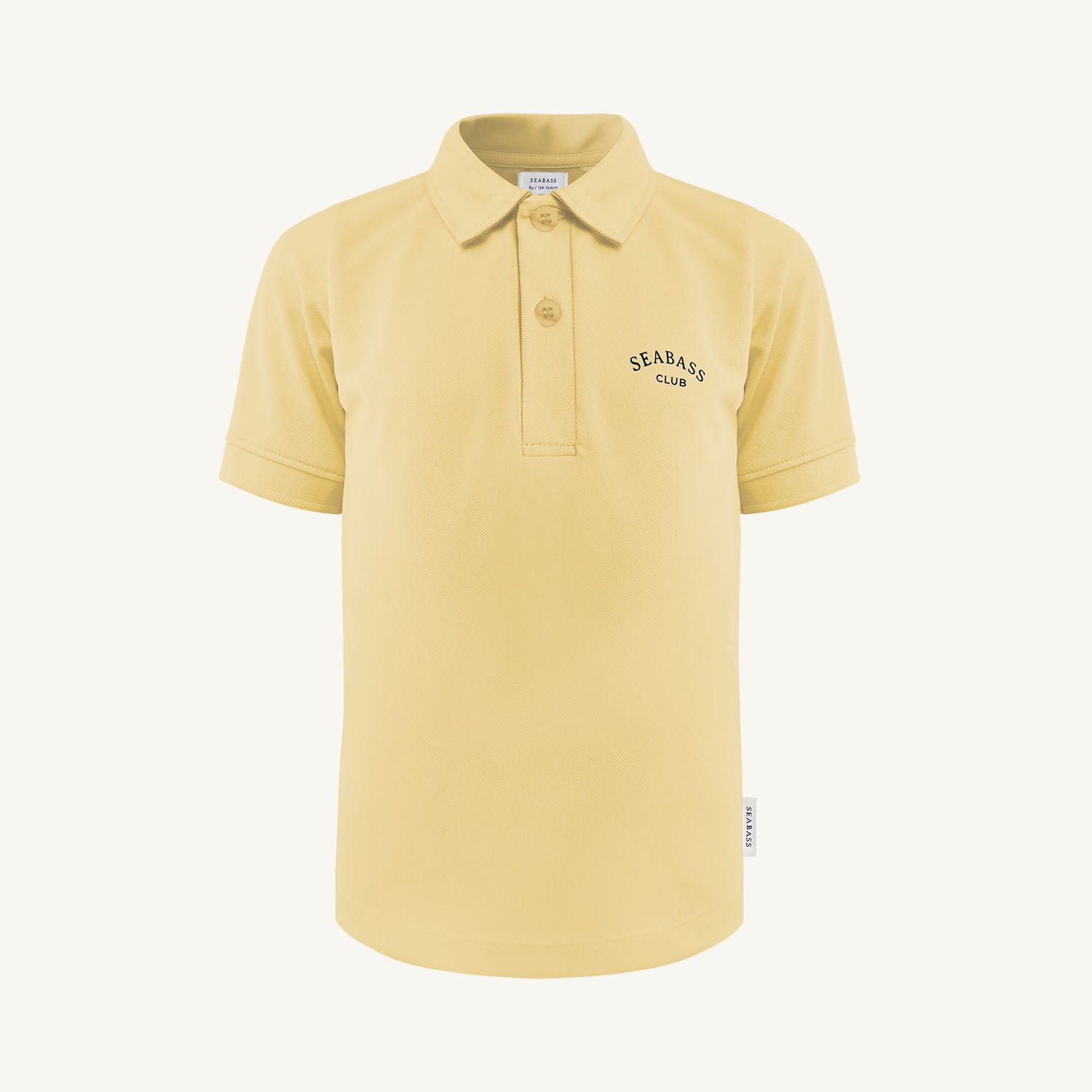 Jungs UV Polo Shirt Weiches Gelb